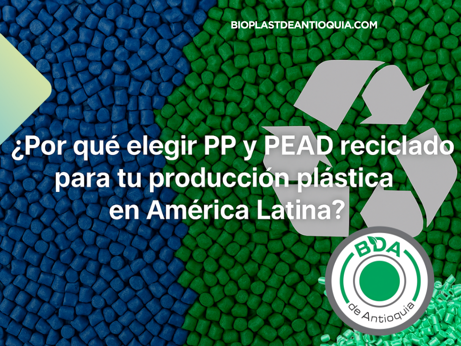Pelletizado de PP reciclado para fabricantes y moledores en América Latina - Bioplast de Antioquia