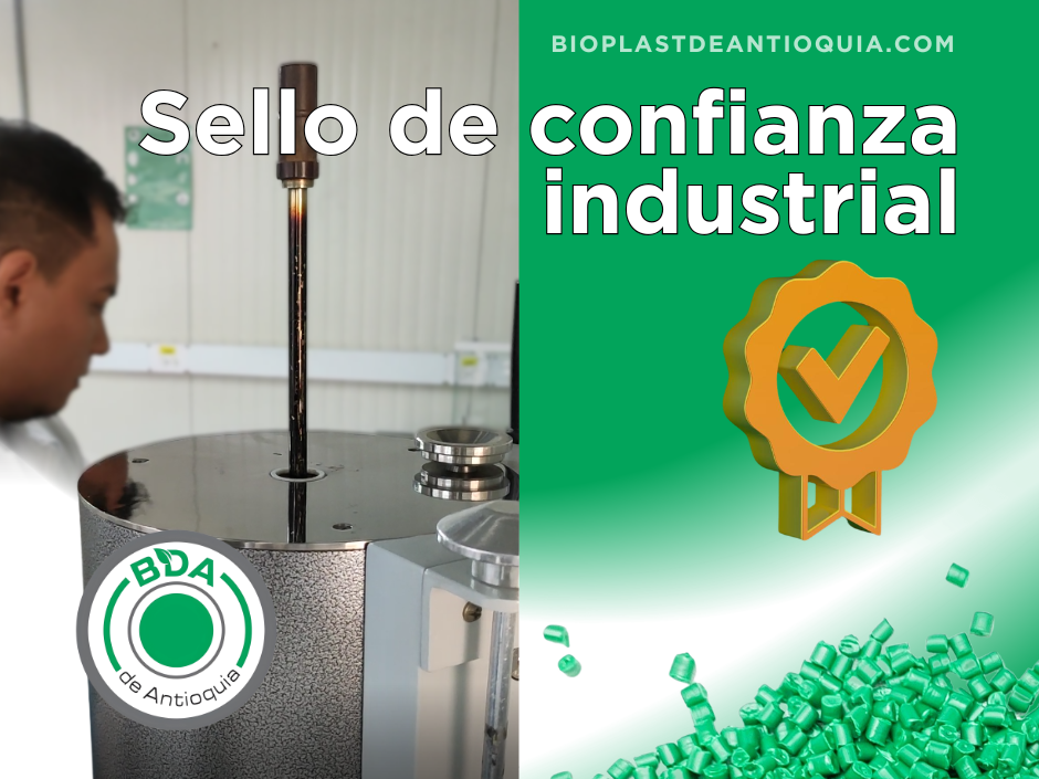 Pellets de plástico reciclado con certificación NTC 6632:2022 que garantizan trazabilidad y contenido reciclado verificado